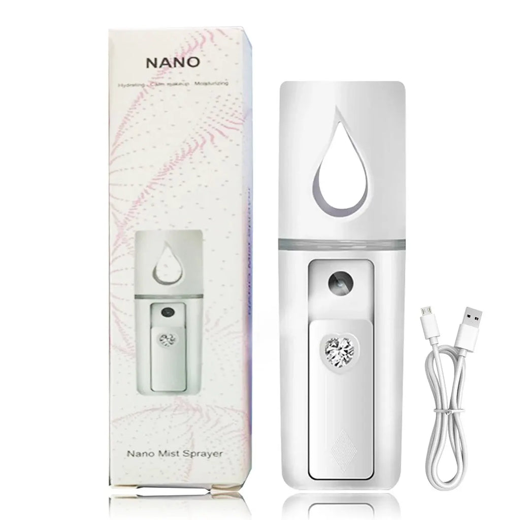 Nano Facial Mist Sprayer — Hydrate, Glow & Anti-Age On The Go