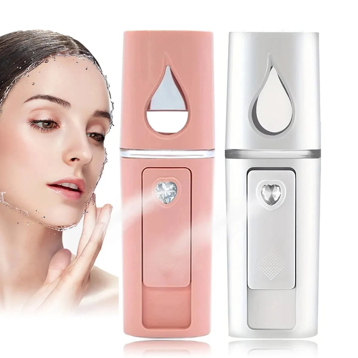 Nano Facial Mist Sprayer — Hydrate, Glow & Anti-Age On The Go
